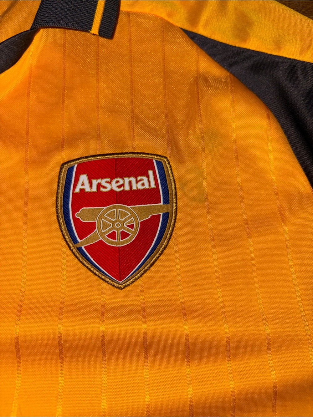 Arsenal Away Football Soccer Puma Jersey Yellow 2016 - Picture 5 of 5